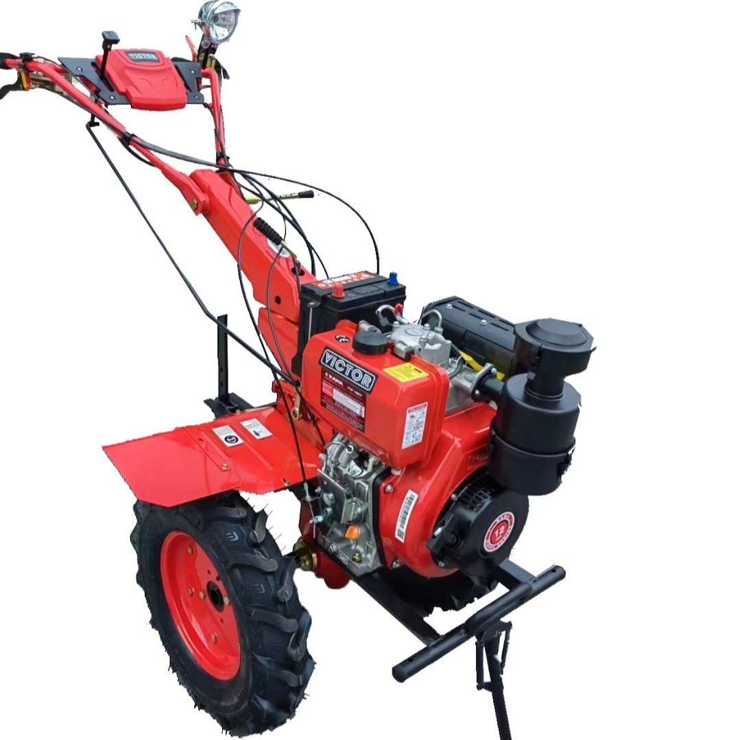 تیلر VICTOR SC135  (KM186FAE) _ ۹ اسب _ استارتی _ دیزلی _ گیزبکسی